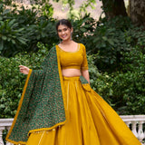 Simple Navratri Cotton Lehenga Choli