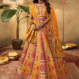 Bridal Wedding Silk Royal Lehenga