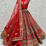 Silk Crafted Heavy Bridal Lahenga