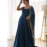 Pure Soft Georgette Gown Collections