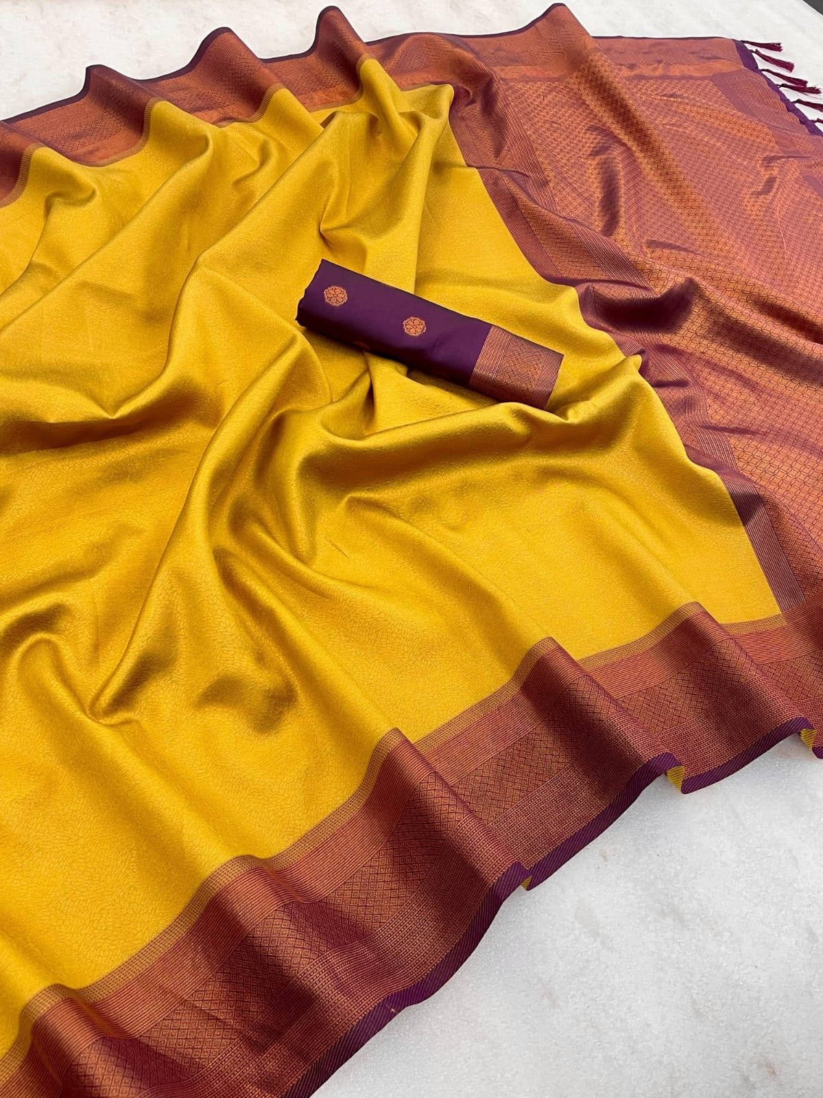 Kubera Pattu Kanjivaram Silk Saree