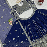 Beautyfull Royal Blue Lehenga Choli collection