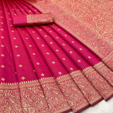 Soft Lichi Silk Saree