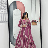 Occasionally Heavy Georgette Lehenga