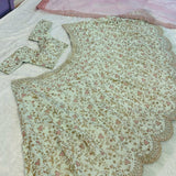 Beautyfull Pista Embroidered Lehengha