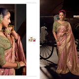 Stunning Grand Tissue Silk Sareee