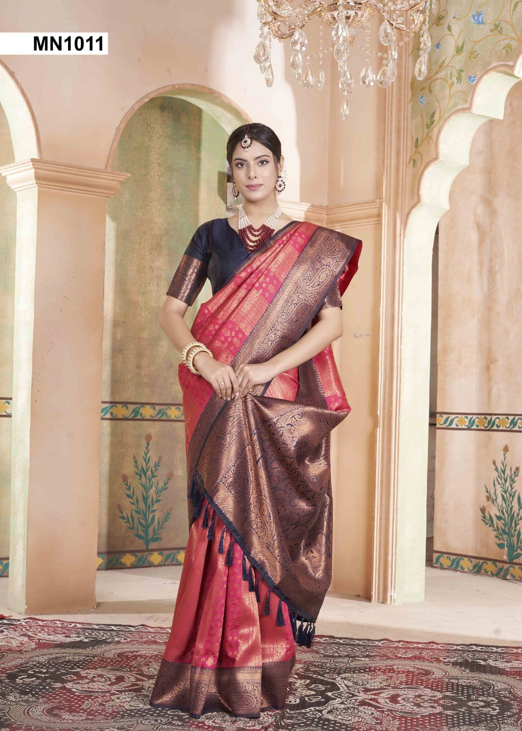 Traditional Kanjivaram Silk Saree