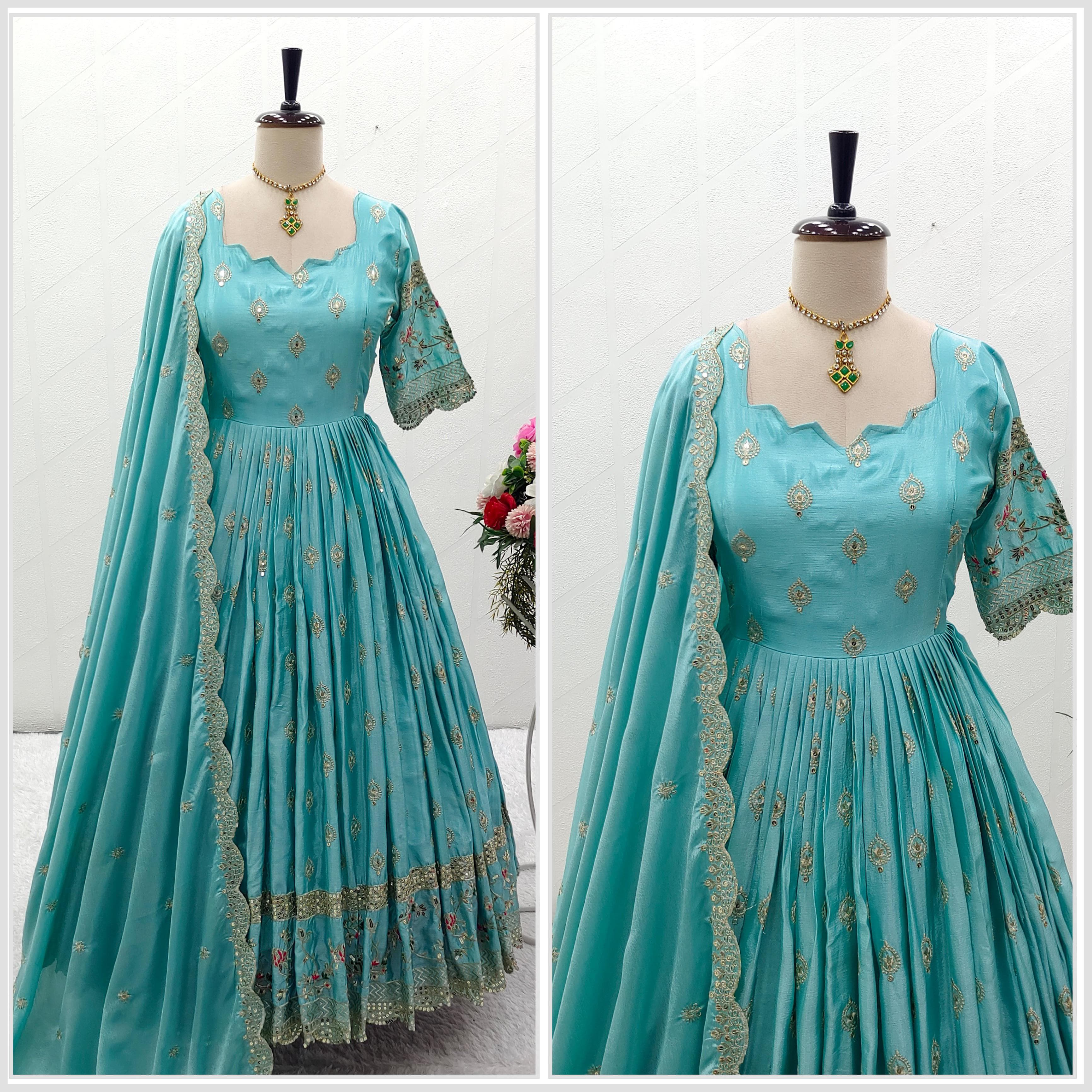 Launching Designer Anarkali Gown