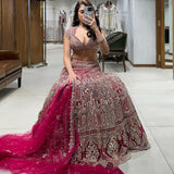 Heavy Designer Embroidered Lehenga