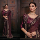 Burberry Stin Silk Saree