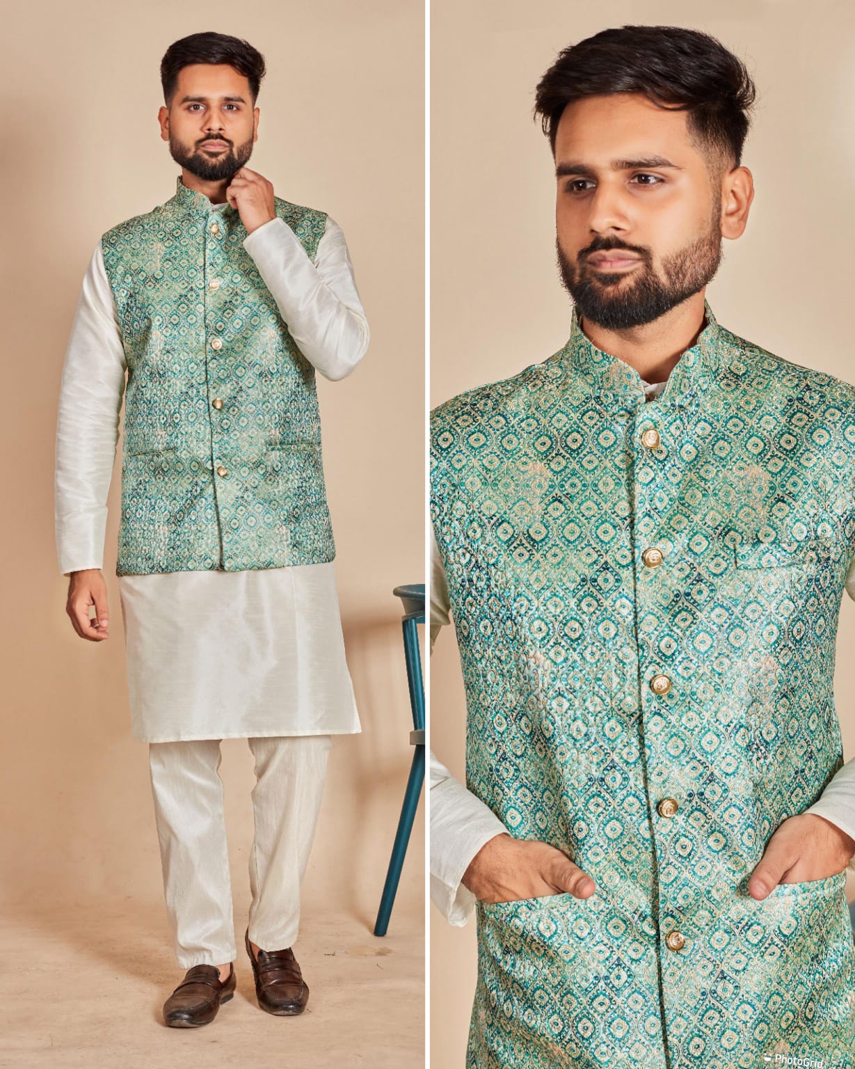 Mens Treditional Kurta Koti Collection