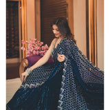 Partywear Sequance Work Saree