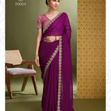 Elegance Exquisite Georgette Saree