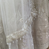 Ivory Moonlight Bridal Lehenga - Unstich, Size M