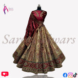 Fancy Embroidered Crafted Designer bridal Lehengacholi