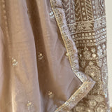 Royal Beige Salwar - Size XXL