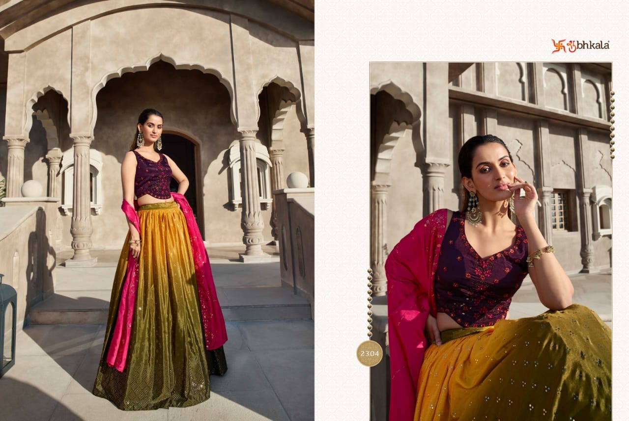 Exclusive embroidered lehenga choli