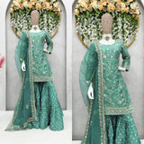 Beautifull Designer Suit Sharara