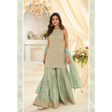 Gorgeous Georgette Embroidered Suit