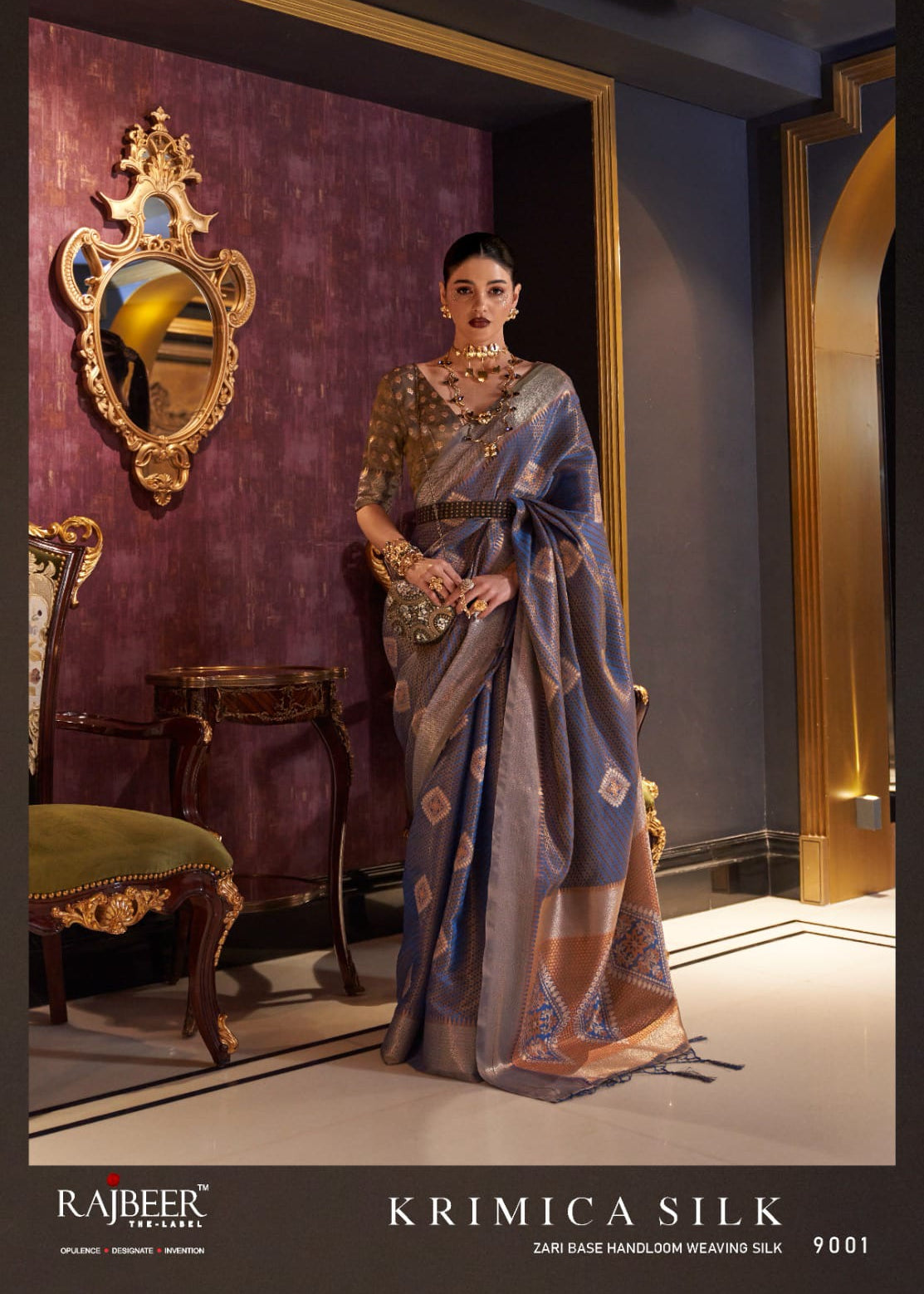 Partywear Krimica Silk Saree Collection