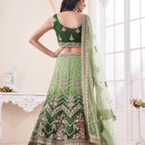 Heavy bridal wedding Lahenga