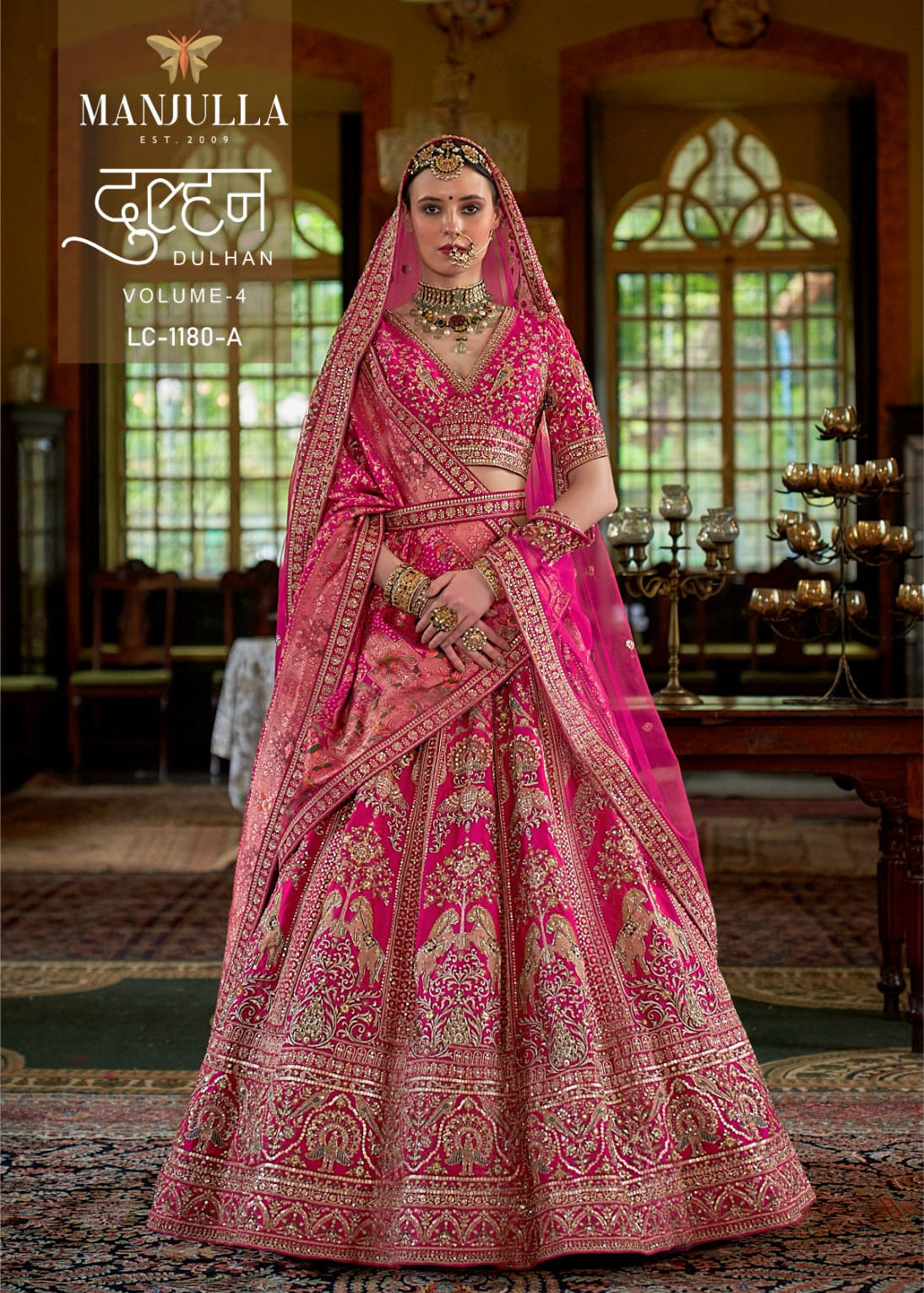 Manjulla Bridal Silk Tone Lehenga