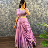 Traditional Faux Georgette Lehenga