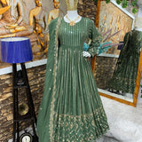 Pakistani Heavy Sequance Anarkali Gown