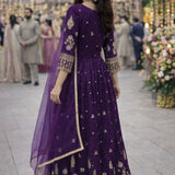 Nilima Royal Embroidered Anarkali Gown