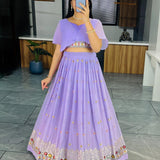 Modern Designer Crop Top Lehenga