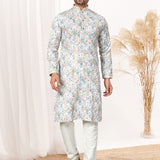 Men's Wedding Art Silk Kurta