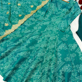 Festival Leheriya Print Anarkali Gown