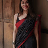 HANDWOVEN PURE MERCERISED COTTON SAREE