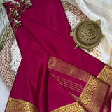 Beautiful Mysore Zari Silk Saree