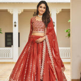 Festive Heavy Embroidered Lehenga Choli