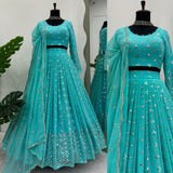 Heavy Sequance Georgette Lehenga