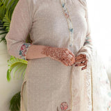 Beautyfull Heavy Checkred Cotton Suit