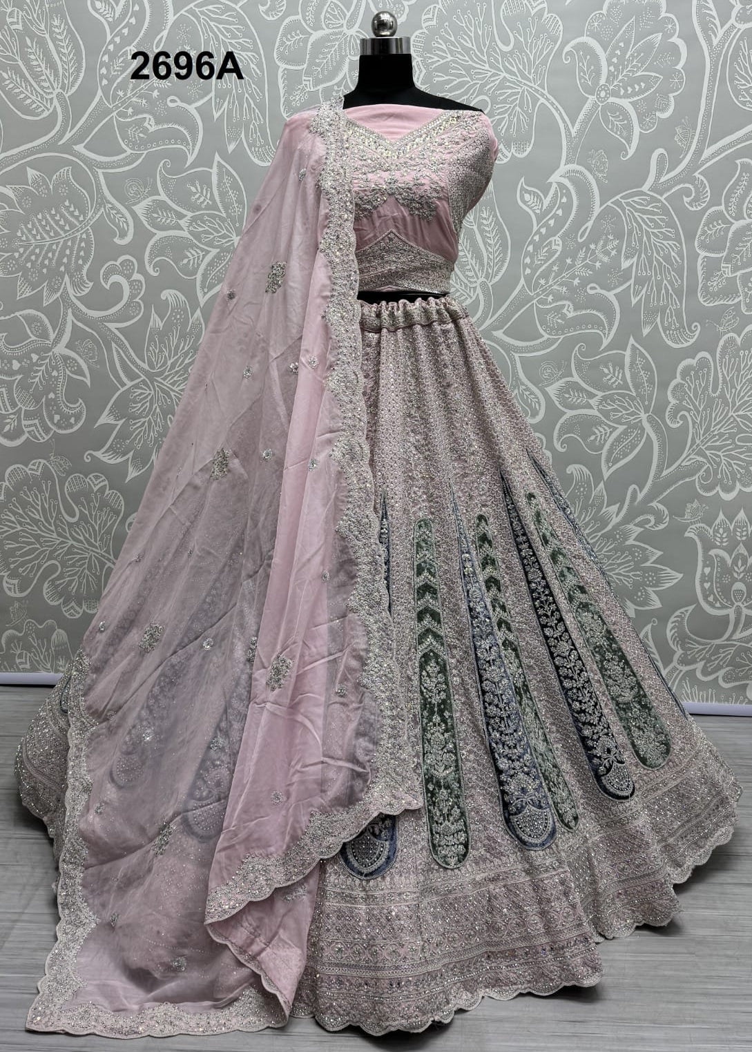 Heavy Bridal Wedding Lehenga