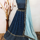 Traditional Aesthetic  Georgette Lehenga choli