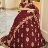 Premium Organza Lehenga