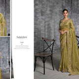 Kashira Exquisite Tissue Zari Saree