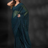 Exclusive Celebrity Style Designer Sequance Saree