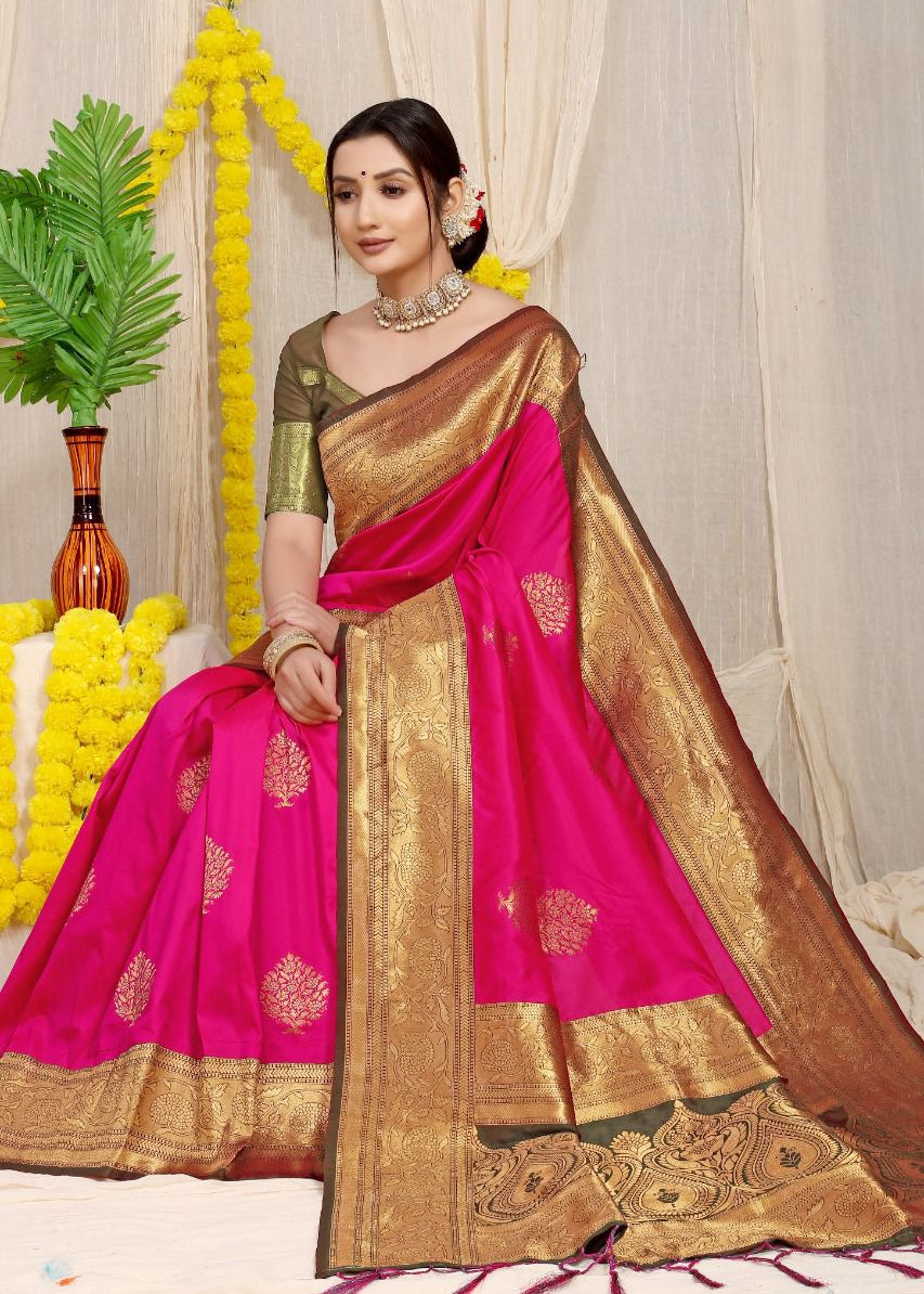 Kankavati Pure Handloom Silk Saree