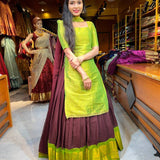 Malaika Soft Kanchi Cotton Lehenga
