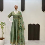 Exclusive Embroidered Anarkali Gown