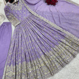 Purpel Partywear Gown Collection