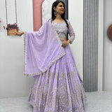 Stunning Embroidered Lehenga Choli