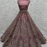 Premium Bridal Net Lehenga