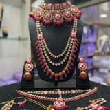 Bridal Necklace Combo Set Collection