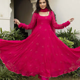 Blossom Flirty Floral Anarkali Gown